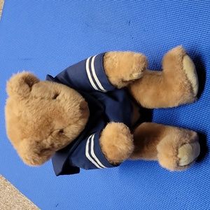 Vermont Teddy Bear Company Bear with Navy Shirt